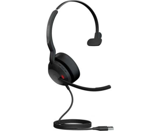 JABRA Evolve2 50, USB C/A, MS Mono Austiņas
