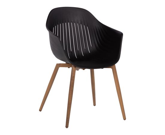 Chair BLUE HUG black Dārza galdi