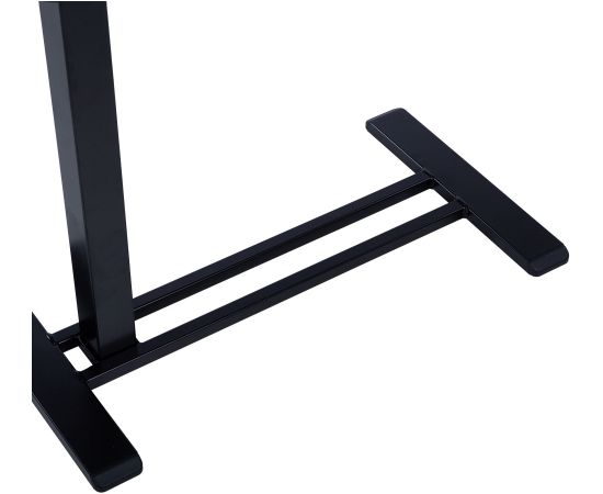 Desk ERGO with one leg 70x40xH66-106cm, manual, black Новинки Для дома и сада 