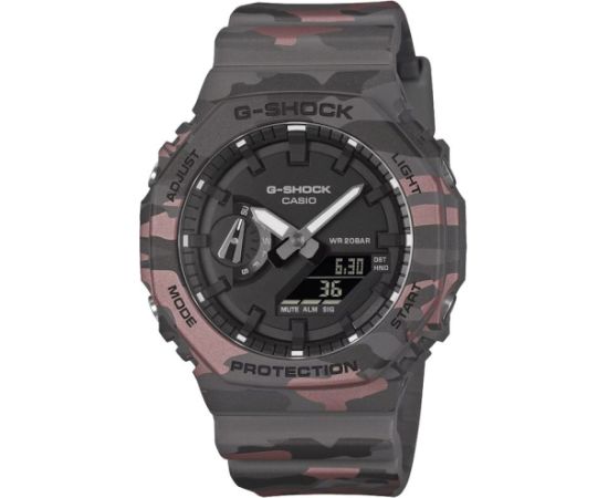 Casio G-shock Original GA-2100CM-8AER Carbon Core Guard Rokas pulksteņi 