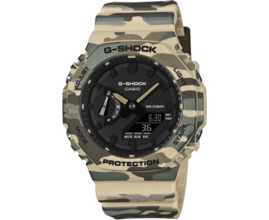 Casio G-shock Original GA-2100CM-5AER Carbon Core Guard Rokas pulksteņi 