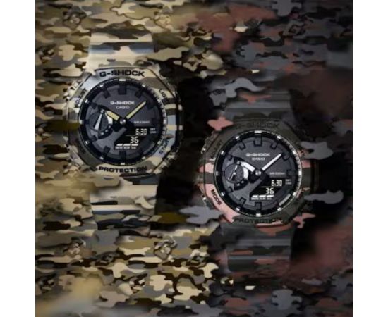 Casio G-shock Original GA-2100CM-5AER Carbon Core Guard Rokas pulksteņi 