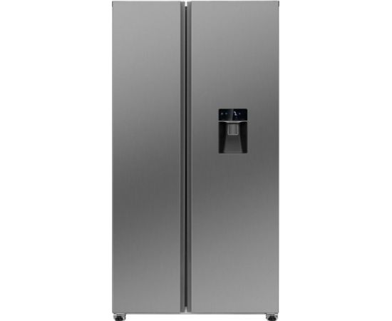 Bomann SBS 7367 IX Side-by-Side Ledusskapis Inox 177cm Ledusskapji