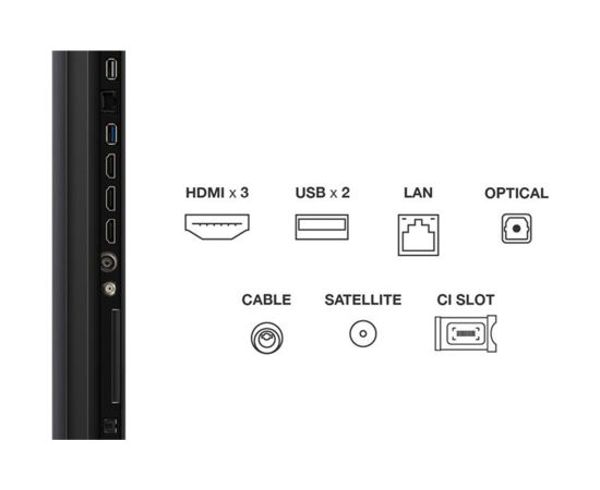 TCL C6KS 65C6KS TV 165.1 cm (65") 4K Ultra HD Smart TV Wi-Fi Metallic Televizori