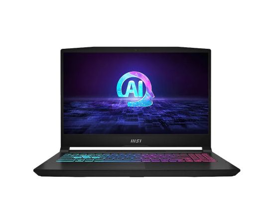 MSI Katana A15 AI B8VE-637XPL Ryzen 9 8945HS 15.6" FHD 144Hz IPS-Level 16GB DDR5 SSD512 RTX 4050 6GB NoOS Portatīvie datori