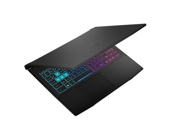 MSI Katana 15 HX B14WGK-061XPL Intel® Core™ i7 i7-14650HX Laptop 39.6 cm (15.6") QHD+ 16 GB DDR5-SDRAM 1 TB SSD NVIDIA GeForce RTX 5070 Wi-Fi 6E (802.11ax) NoOS Black Portatīvie datori
