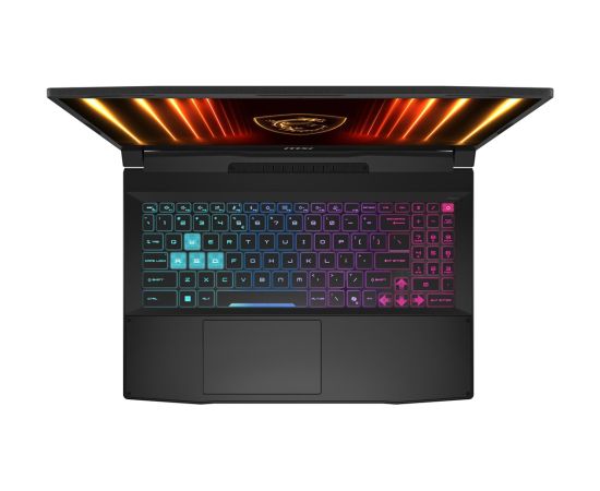 MSI Katana 15 HX B14WGK-061XPL Intel® Core™ i7 i7-14650HX Laptop 39.6 cm (15.6") QHD+ 16 GB DDR5-SDRAM 1 TB SSD NVIDIA GeForce RTX 5070 Wi-Fi 6E (802.11ax) NoOS Black Portatīvie datori