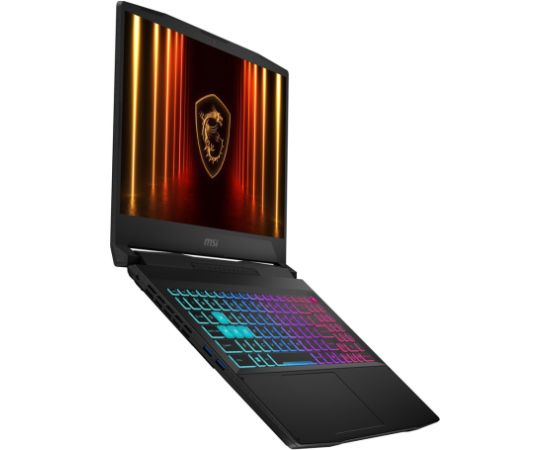 MSI Katana 15 HX B14WGK-061XPL Intel® Core™ i7 i7-14650HX Laptop 39.6 cm (15.6") QHD+ 16 GB DDR5-SDRAM 1 TB SSD NVIDIA GeForce RTX 5070 Wi-Fi 6E (802.11ax) NoOS Black Portatīvie datori