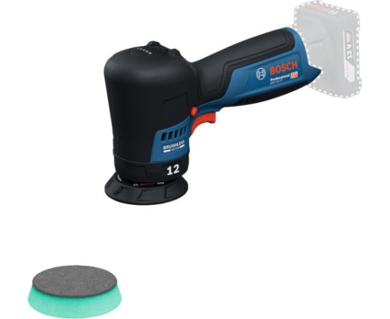 Pulēšanas mašīna Bosch GPX 12V-77 (bez akumulatora un lādētāja) Pulējamā slīpmašīna