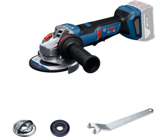 Leņķa slīpmašīna Bosch GWS18V-11PS; 18 V; 125 mm (bez akumulatora un lādētāja) Шлифовальные станки