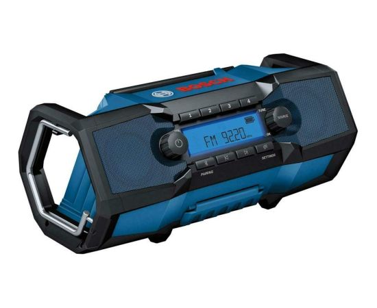 Radio uztvērējs Bosch GPB18V-3C (bez akumulatora un lādētāja) Строительное радио