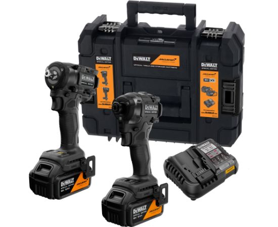 Instrumentu komplekts DeWalt DCK2224MP2T; 18 V; 2x5,0 Ah akum. Наборы электроинструментов