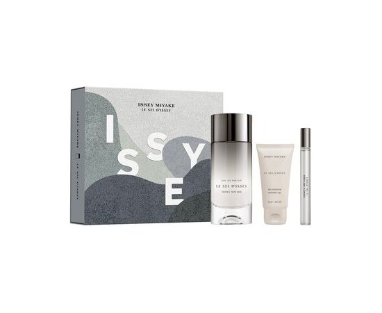 Issey Miyake Le Sel d´Issey Dárková sada EDP 100 ml, miniaturka EDP 10 ml a sprchový gel 50 ml 100ml Парфюмерные наборы