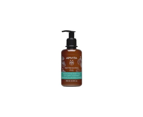 Apivita Refreshing Fig Moisturizing Body Milk - Hydratační tělové mléko 200ml Ķermeņa kosmētika