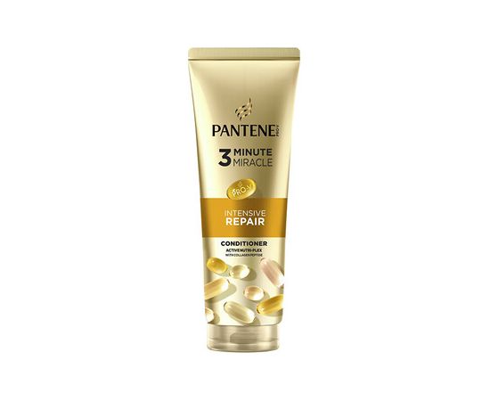 Pantene 3 Minute Miracle Intensive Repair Conditioner 220ml Matu kopšana