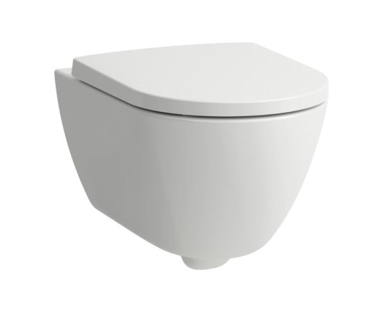 Laufen pods Pro X rimless, stiprināms pie sienas, 360x540 mm, silent flush, balts Podi pie sienas