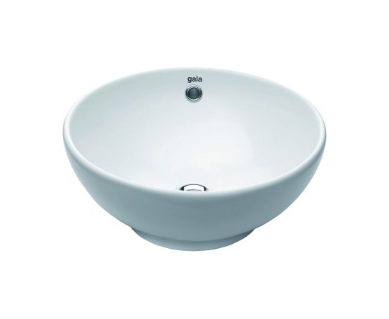 Ceramica Gala izlietne Bowl, d=410 mm, uz virsmas, balta Vannas istabas izlietnes
