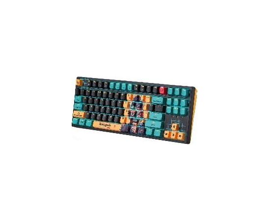KLAVIATŪRA  A4TECH BLOODY AT87 RENEGADE USB  (Alpha  Switches) Klaviatūras