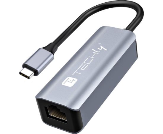 Tīkla karte Techly USB 3.1 Typ C auf RJ45 Adapter Новинки Компьютерная техника