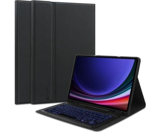 Klaviatūra TECH-PROTECT SC PEN + KEYBOARD GALAXY TAB S9 FE 10.9 X510 / X516B BLACK Klaviatūras