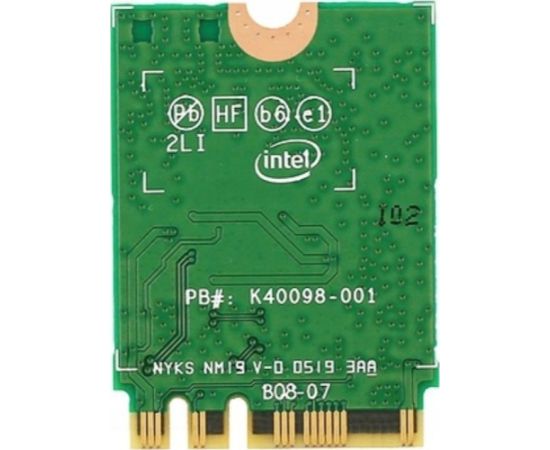 Tīkla karte Intel NIC WI-FI 6 AX200 2230 2x2 Новинки Компьютерная техника