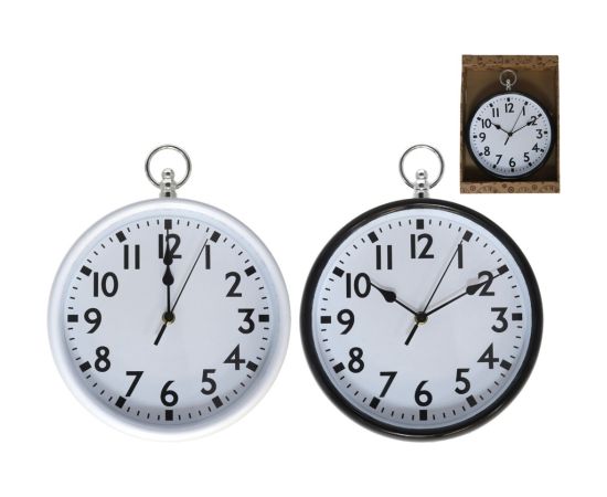Настенные часы 31 см, 2 вида, 32 x 6 x 25 см, DECORLIFE Часы на стене