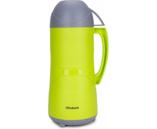 Termoss ar stikla ieliktni 1.0L, 101321, Ofenbach Termosi