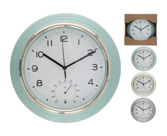 Настенные часы, 3 вида, 30 x 30 x 7,5 см, DECORLIFE Часы на стене