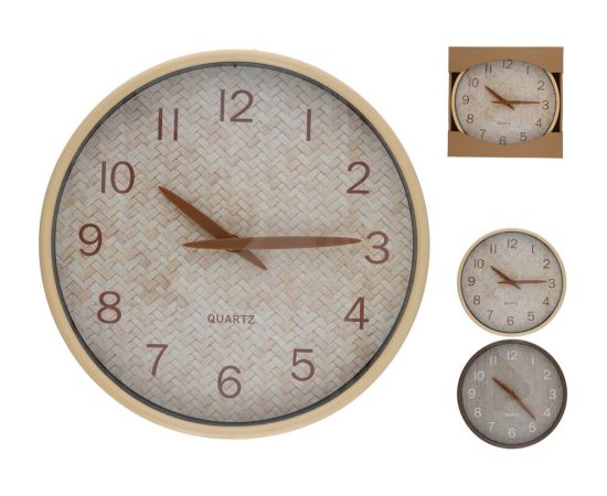 Настенные часы, 2 вида, 30 x 30 x 4,7 см, DECORLIFE Часы на стене