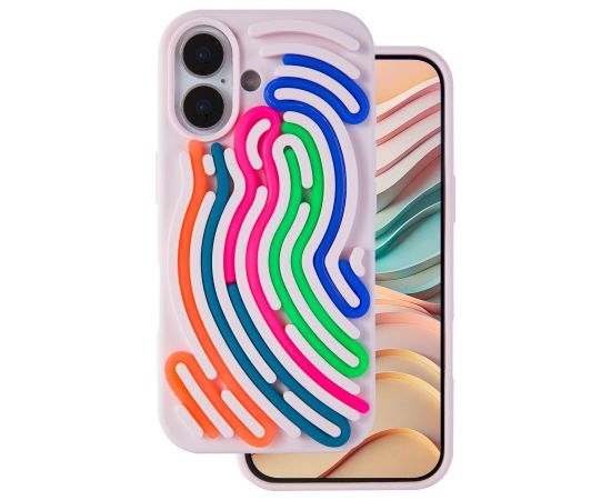 Mocco DIY Snake Back Case Aizmugurējais apvalks priekš Apple iPhone 16 Neoriģinālie Maciņi