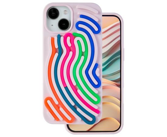 Mocco DIY Snake Back Case Aizmugurējais apvalks priekš Apple iPhone 15 Neoriģinālie Maciņi