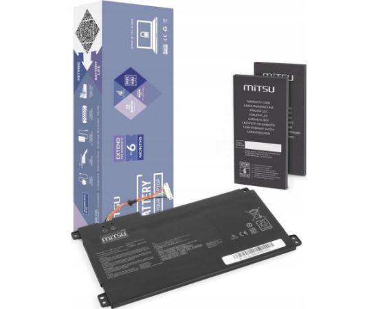 Mitsu Battery B31N1912 C31N1912 Battery for Asus E410MA L410MA Portatīvo datoru baterijas