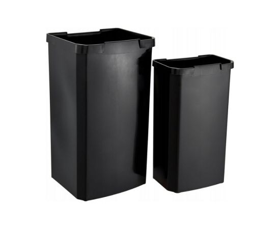 Keeeper Мусорное ведро с педалью для сортировки отходов, 7+15 л, Gunnar, 39,5x29x43,5 см, светло-серебристый. Новинки Для дома и сада 