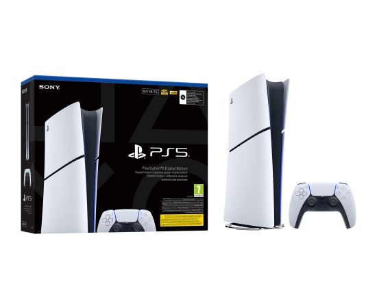 Konsola SONY PS5 Digital 825GB + 2 kontrolery DS5 Игровые приставки
