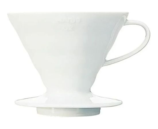 Drip ceramiczny V60-02 HARIO biały Аксессуары для бритвы