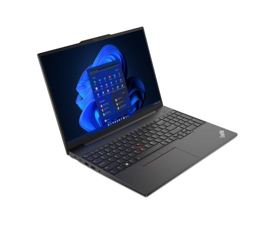 Lenovo ThinkPad E16 Gen 1 (Intel) Intel® Core™ i5 i5-1335U Laptop 40.6 cm (16") WUXGA 16 GB DDR4-SDRAM 256 GB SSD Wi-Fi 6 (802.11ax) Windows 11 Pro US English Black New Repack/Repacked Ноутбуки
