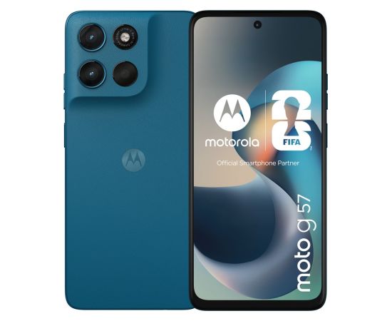 Motorola moto g57 17.1 cm (6.72") Dual SIM Android 16.0 5G USB Type-C 8 GB 256 GB 5200 mAh Green Mobilie telefoni