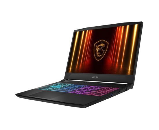 MSI Katana 15 HX B14WFK-605XPL Intel® Core™ i7 i7-14650HX Laptop 39.6 cm (15.6") Full HD 16 GB DDR5-SDRAM 512 GB SSD NVIDIA GeForce RTX 5060 Wi-Fi 6E (802.11ax) NoOS Black Ноутбуки