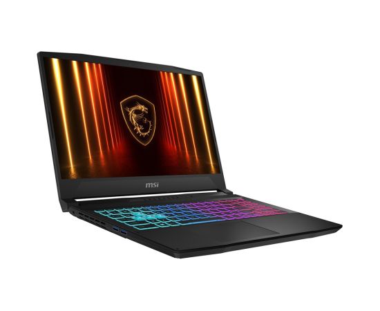 MSI Katana 15 HX B14WFK-605XPL Intel® Core™ i7 i7-14650HX Laptop 39.6 cm (15.6") Full HD 16 GB DDR5-SDRAM 512 GB SSD NVIDIA GeForce RTX 5060 Wi-Fi 6E (802.11ax) NoOS Black Ноутбуки