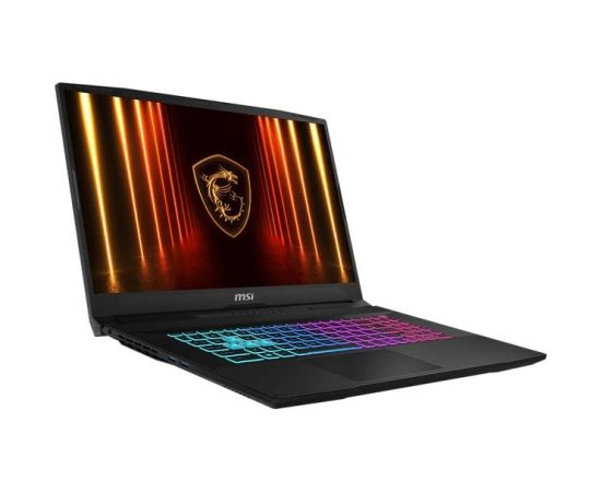 MSI Katana 17 HX B14WGK-036XPL i7-14650HX 17.3" QHD 240Hz 16GB DDR5 SSD1TB GeForce RTX 5070 8GB NoOS Portatīvie datori
