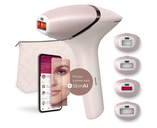 Philips BRI976/00 light hair remover Intense pulsed light (IPL) Pink Epilatori, bikini trimmeri, sieviešu skuvekļi