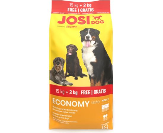Josera Josidog Economy 15kg+3kg Suņu barība