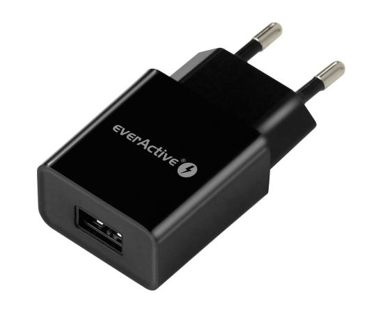 Charger everActive SC-100B 1xUSB 1A Telefonu lādētāji 220v
