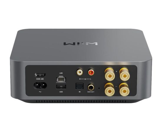 WiiM Amp Dark Grey - Stereo Streaming Amplifier Jaunumi - Audio-Video