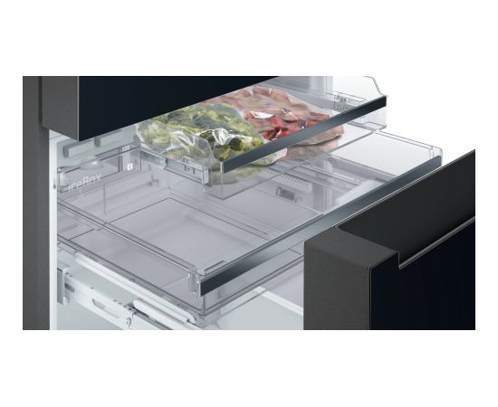 Siemens KF96RSBEA side-by-side refrigerator Freestanding 572 L Black Крупная бытовая техника