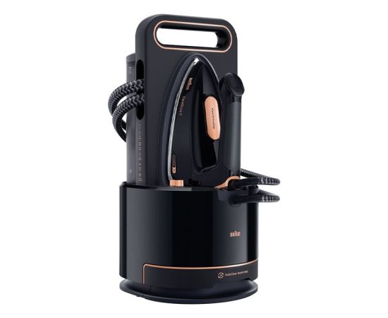 Braun CareStyle 9 IS 9090 BK 2700 W 2 L EloxalPlus soleplate Black, Copper Gludekļi un sistēmas
