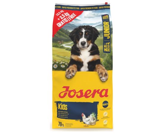 Josera Junior Kids 12,5kg+2,5kg Suņu barība
