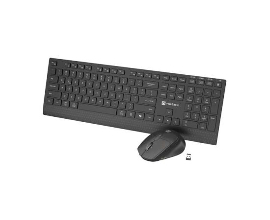 2-IN-1 SET NATEC STINGRAY 2 KEYBOARD+MOUSE US WIRELESS TILT WHEEL Клавиатуры