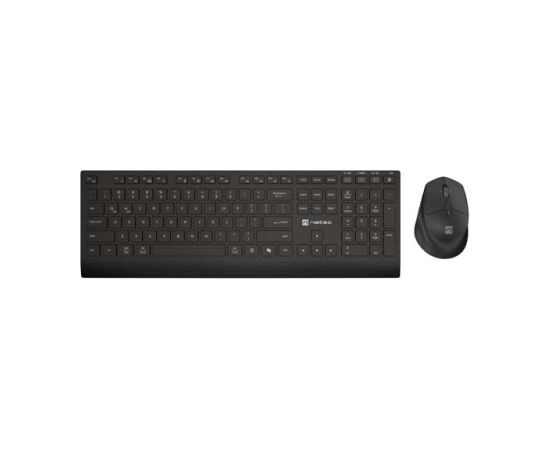 2-IN-1 SET NATEC STINGRAY 2 KEYBOARD+MOUSE US WIRELESS TILT WHEEL Клавиатуры