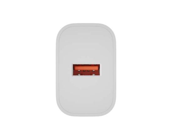WALL CHARGER NATEC RIBERA 1X USB-A 18W WHITE Зарядные устройства